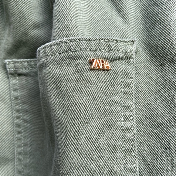 Zara Women’s Olive Green Heram Pants - Picture 6 of 6